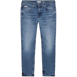 Marc O'Polo, Jeans, Heren, Blauw, W31 L32, Katoen, Jeans model Vidar slim