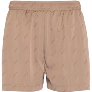 Represent, Beige Boxer Mare met elastische tailleband Beige, Heren, Maat:M