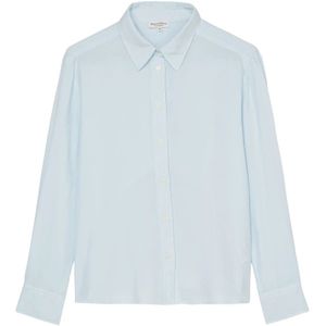 Marc O'Polo, Blouses & Shirts, Dames, Blauw, S, Katoen, Normale blouse