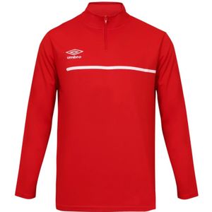 Umbro, Tops, Heren, Rood, 4Xl, Polyester, Teamwear Sweatshirt