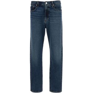 Agolde, Straight Jeans Blauw, Heren, Maat:W34