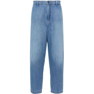 Barena Venezia, Jeans, Heren, Blauw, 3Xl, Grijze Broek Ss 24 Stijlvolle Herenkleding