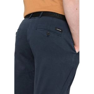 Calvin Klein, Korte broeken, Heren, Blauw, W41, Katoen, Bermuda Shorts voor Mannen