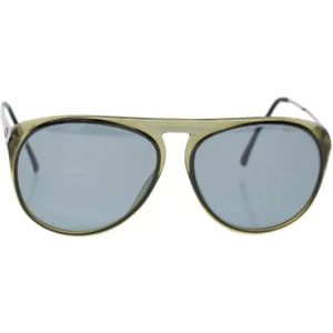 Dior Vintage, Pre-owned Plastic sunglasses Groen, Dames, Maat:ONE Size