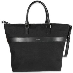 Yves Saint Laurent Vintage, Pre-owned Leather totes Zwart, Dames, Maat:ONE Size