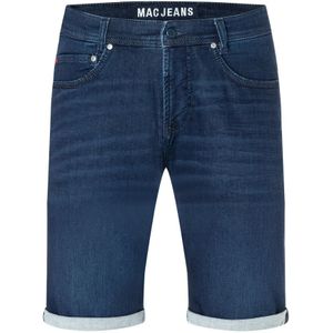 Mac, Denim Shorts Blauw, Heren, Maat:W40