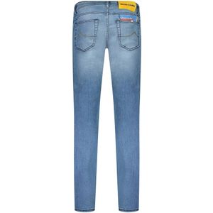 Jacob Cohën, Jeans, Heren, Blauw, W32, Super Slim Gele Salpa Jeans