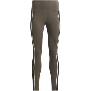 Reebok, Broeken, Dames, Beige, L, Luxe Hoge Taille Strakke Leggings