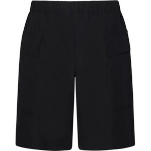 Jil Sander, Korte broeken, Heren, Zwart, L, Katoen, Shorts