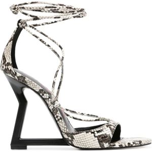 Just Cavalli, Bruine Sandalen Scarpa Stijl Veelkleurig, Dames, Maat:36 EU