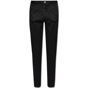Maison Margiela, Jeans, Heren, Zwart, W31, Bedrukte jeans