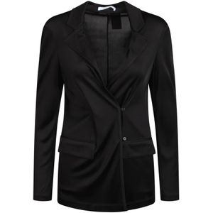 Helmut Lang, Blazers Zwart, Dames, Maat:M