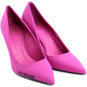 Love Moschino, Schoenen, Dames, Roze, 36 EU, Verhoog je stijl met deze Love Moschino hakken