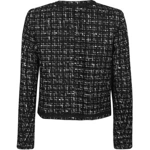 Karl Lagerfeld, Jassen, Dames, Veelkleurig, 3Xl, Tweed, Tweed Jas