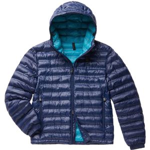 Blauer, Jassen, Heren, Blauw, S, Nylon, Eco Everett Gewatteerde Jas met Capuchon