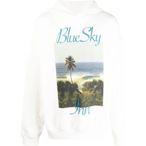 Blue Sky Inn, Sweatshirts & Hoodies, Heren, Wit, XL, Katoen, Blue Sky Inn truien wit