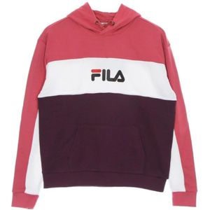 Fila, Sweatshirts & Hoodies, Dames, Roze, L, lichtgewicht hoodie aqila geblokkeerde hoodie