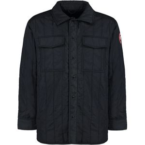 Canada Goose, Jassen, Heren, Zwart, L, Carlyle Technische Overshirt