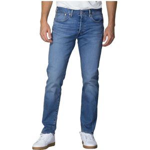Levi's, Jeans, Heren, Blauw, W31, 501 Slim Taper-Jeans