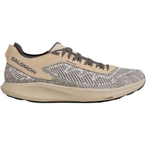 Salomon, Schoenen, Heren, Grijs, 40 EU, Grijze Sneakers met Beige Details