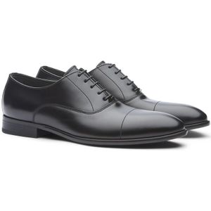 Lottusse, Schoenen, Heren, Zwart, 44 EU, Leer, Regent Oxford Regent