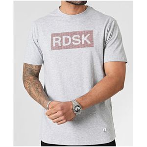 Redskins, Tops, Heren, Grijs, L, Katoen, 3D Bedrukt Logo T-shirt - Grijs