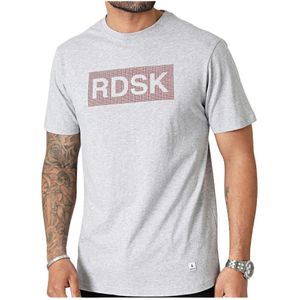 Redskins, Tops, Heren, Grijs, L, Katoen, 3D Bedrukt Logo T-shirt - Grijs