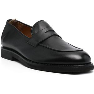 Officine Creative, Schoenen, Heren, Zwart, 43 EU, Flexi 101 Leren Loafers