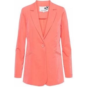 &Co Woman, Jassen, Dames, Roze, L, Lange Reis Blazer PF-Flamingo