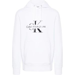 Calvin Klein Jeans, Sweatshirts & Hoodies, Heren, Wit, M, Katoen, Hoodies
