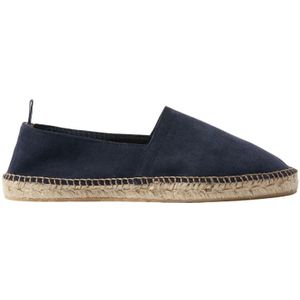 Scarosso, Schoenen, Heren, Blauw, 45 EU, Linnen, Pablo Suede Espadrilles