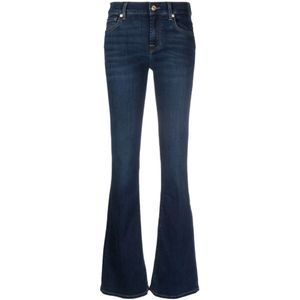 7 For All Mankind, Jeans, Dames, Blauw, W30, Denim, Jeans