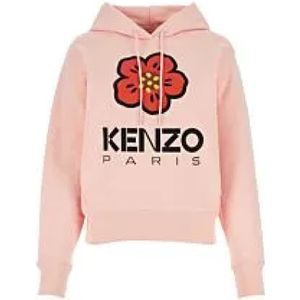 Kenzo, Sweatshirts & Hoodies, Dames, Roze, M, Stijlvolle Hoodie voor Dagelijks Gebruik