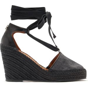 Casadei, Wedges Zwart, Dames, Maat:39 EU