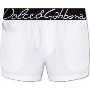 Dolce & Gabbana, Badkleding, Heren, Wit, L, Zwembroek