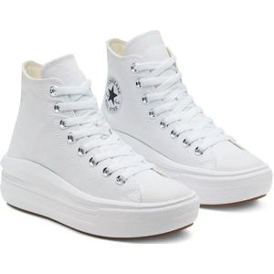 Converse, Schoenen, Dames, Wit, 37 1/2 EU, Chuck Taylor All Star Move Platform Sneakers