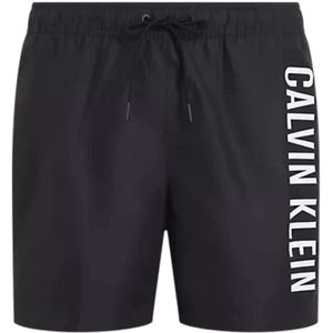 Calvin Klein, Heren Zwemkleding Koord Collectie Lente/Zomer Zwart, Heren, Maat:M