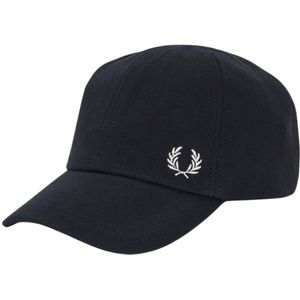 Fred Perry, Accessoires, Heren, Blauw, ONE Size, Blauwe klep pet