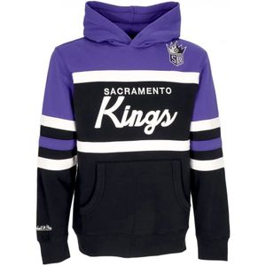 Mitchell & Ness, NBA Head Coach Hoodie Sackin Original Veelkleurig, Heren, Maat:L