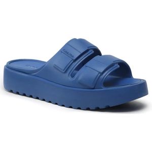 Calvin Klein, Slippers Blauw, Heren, Maat:42 EU