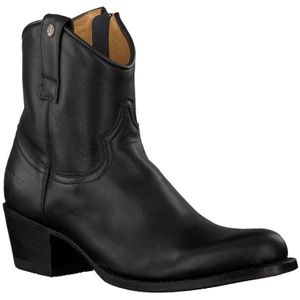 Sendra, Schoenen, Dames, Zwart, 41 EU, Leer, Zwarte Cowboy Enkellaarsjes