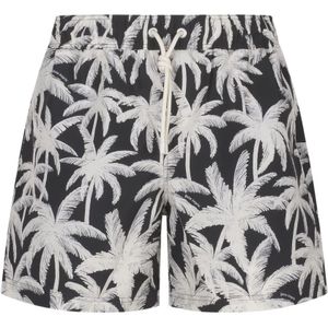 Palm Angels, Zee Kleding met Palms Allover Print Zwart, Heren, Maat:M