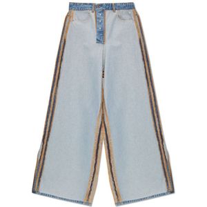 Vetements, Jeans, Dames, Blauw, W26, Jeans with inside-out effect