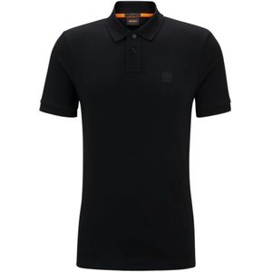 Hugo Boss, Passenger Korte Mouw Polo Shirt Zwart, Heren, Maat:S