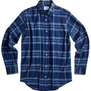 Nn07, Overhemden, Heren, Blauw, S, Katoen, Errico Pocket Shirt 5191