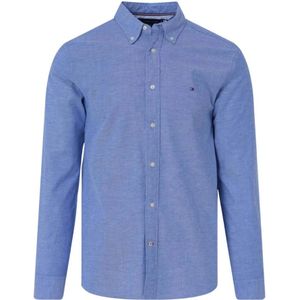 Tommy Hilfiger, Overhemden, Heren, Blauw, XL, Tommy Hilfiger Overhemd Blauw 3067 C66
