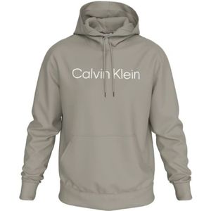 Calvin Klein, Sweatshirts & Hoodies, Heren, Grijs, M, Hero Logo Hoodie Comfort Stijl