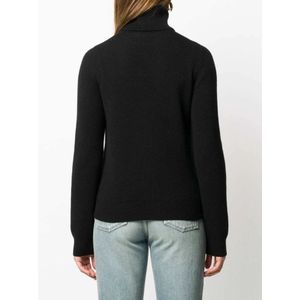 Saint Laurent, Truien, Dames, Zwart, L, Kasjmier, Luxe Cashmere Coltrui Coltrui