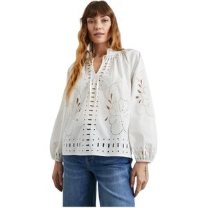 Rails, Blouses Wit, Dames, Maat:XL