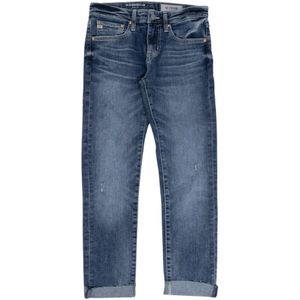 Adriano Goldschmied, Jeans, Dames, Blauw, W28, Katoen, Straight Jeans